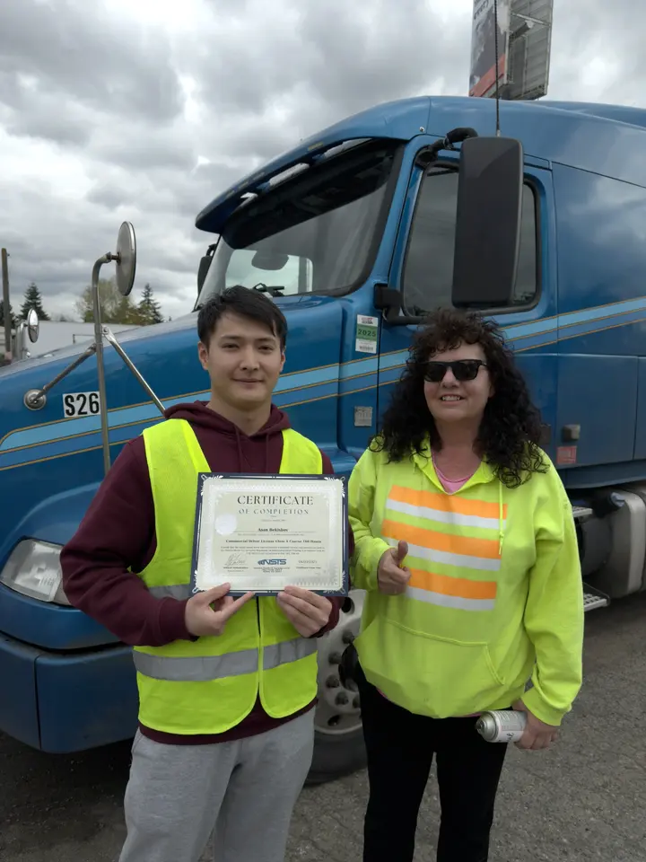 NSTS CDL graduate 16