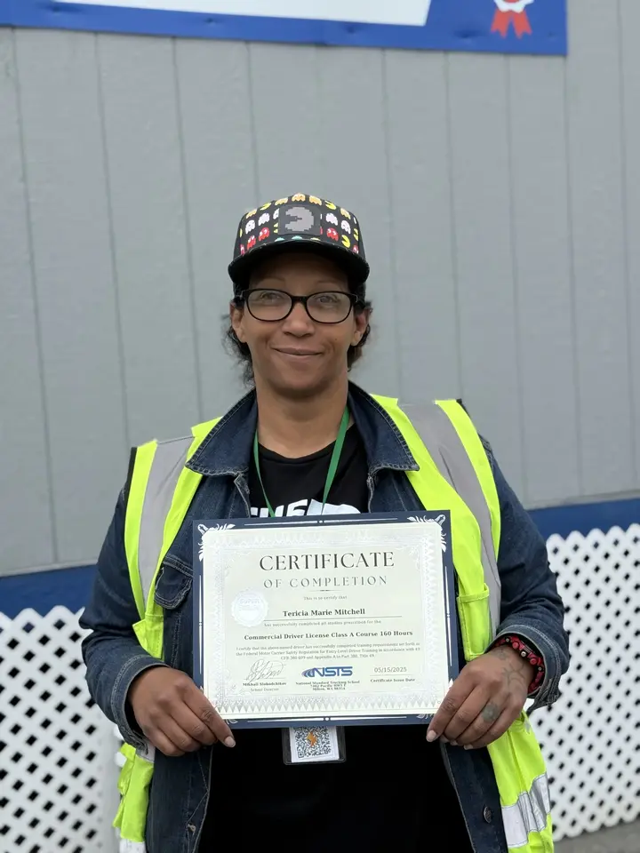 NSTS CDL graduate 27